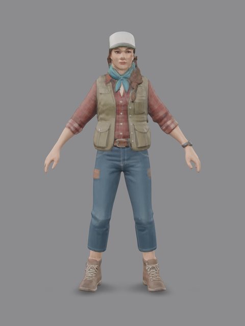 hunter - front render
