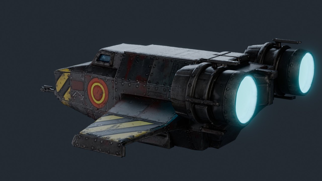 Salvage Interceptor - hero render
