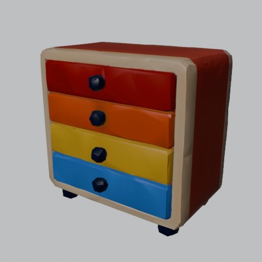 Chest Of Drawers - four angles