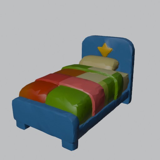 Kids Bed - four angles