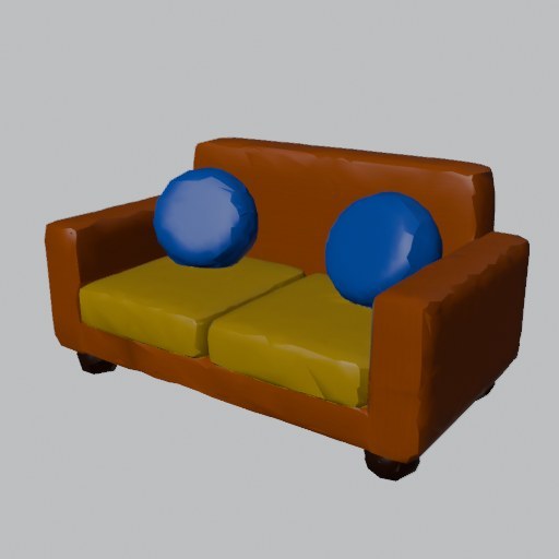 Kids Sofa - four angles