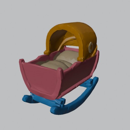 Rocking Cradle - four angles