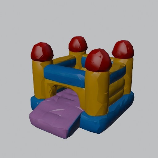 Bouncy Castle - four angles