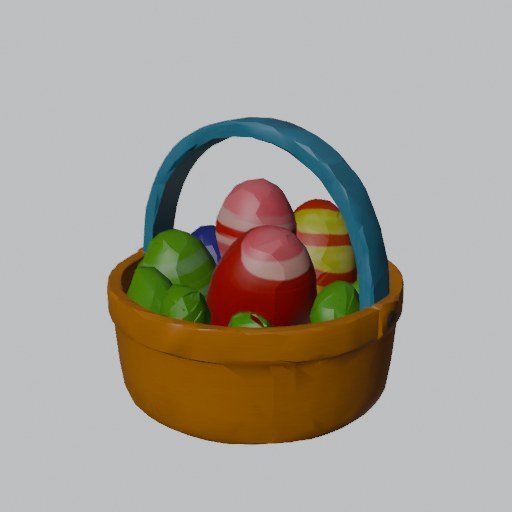 Egg Basket - four angles