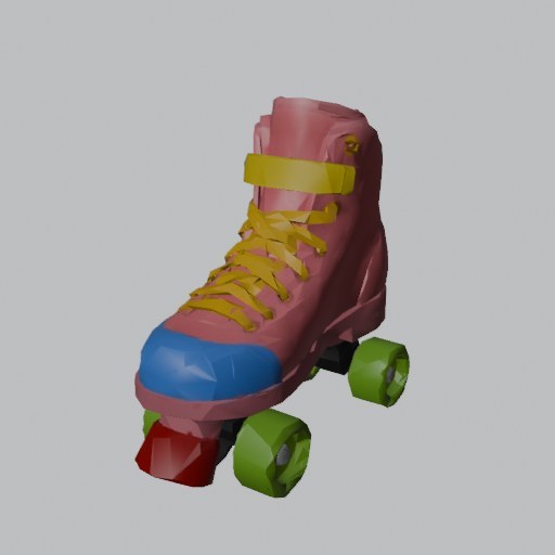 Roller Skate - four angles