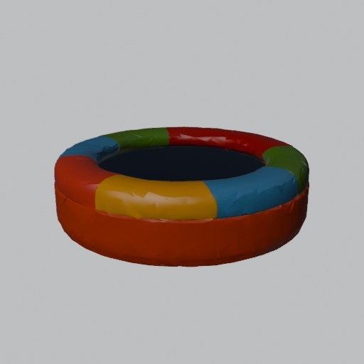 Trampoline - four angles