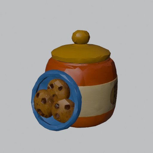 Cookie Jar - four angles