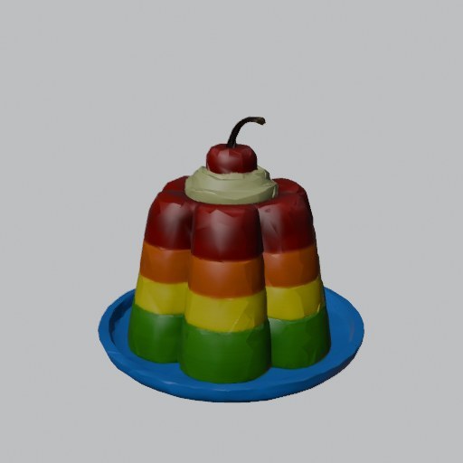 Jelly Dessert - four angles