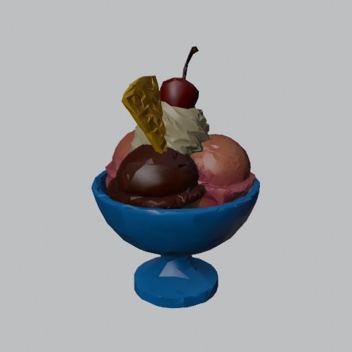 Sundae Bowl - four angles