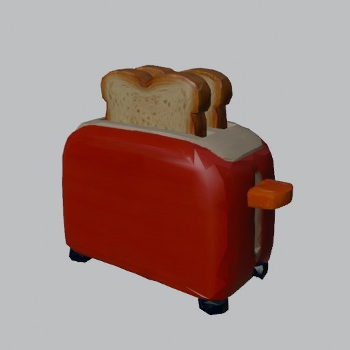 Toaster Toast - four angles