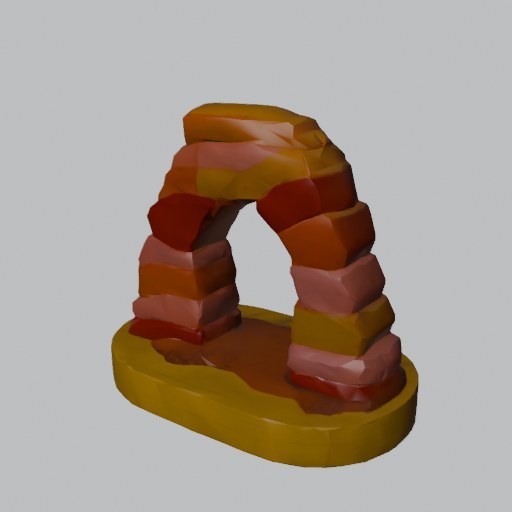 Canyon Rock Arch - four angles