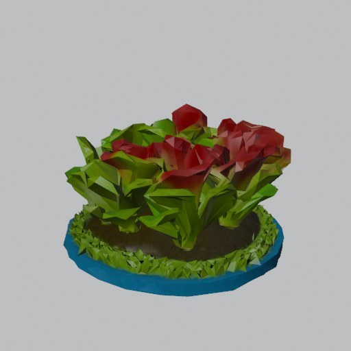 Lettuce Row - four angles