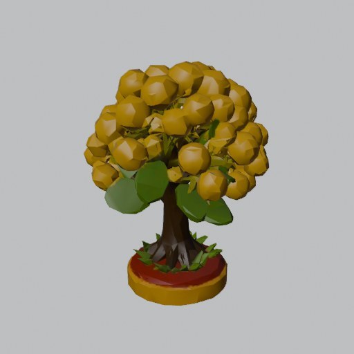 Wattle Tree - four angles