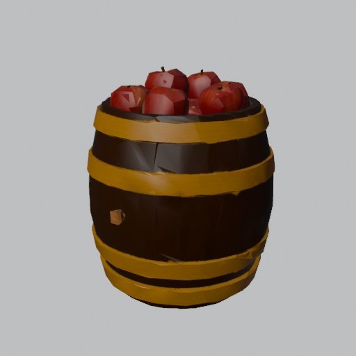 Apple Barrel - four angles