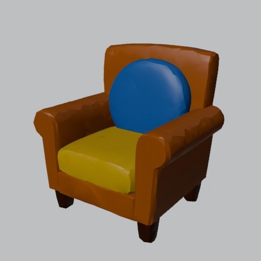 Armchair Cozy - four angles