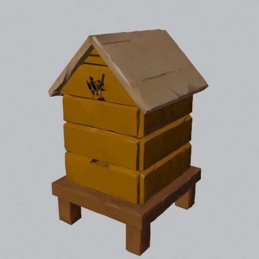 Beehive Box - four angles