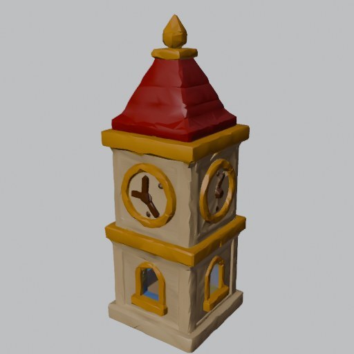 Clock Tower Mini - four angles