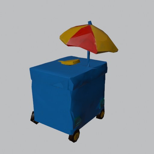 Ice Lolly Freezer - four angles