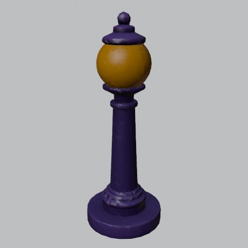 Lamp Post Garden - four angles