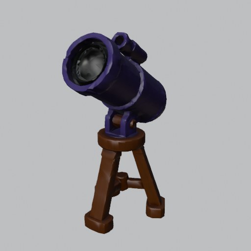 Telescope Tripod - four angles