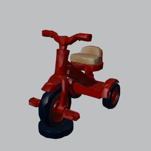 Tricycle - four angles