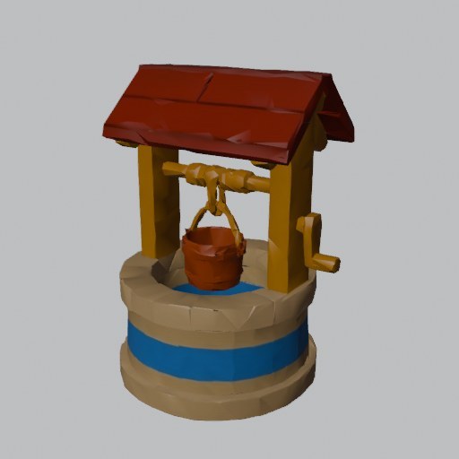 Well Bucket - four angles