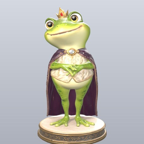 Frog Prince - four angles