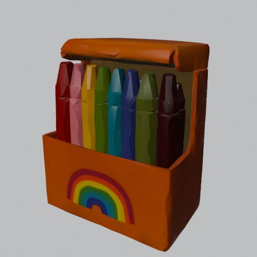 Crayon Box - four angles