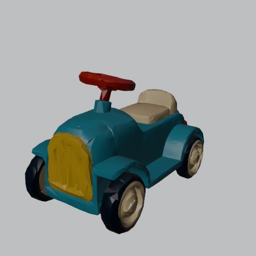 Pedal Car Toy - four angles