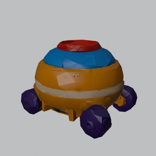 Space Rover Toy - four angles
