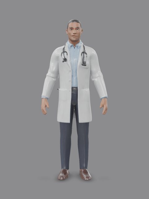 doctor - front render