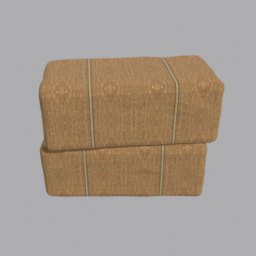 Hay Bales - front view