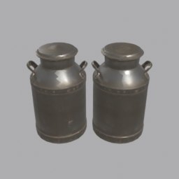 Milk Churns - front view
