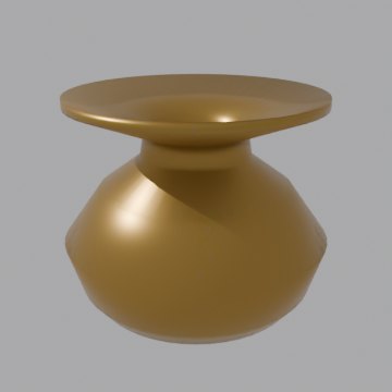 Spittoon - front view