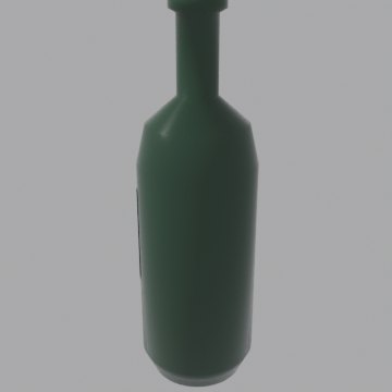 Whiskey bottle 1 - front view