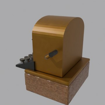 Cash till - front view