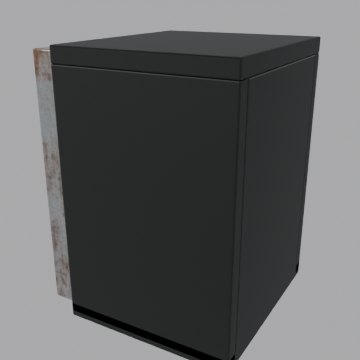 Iron safe - front view