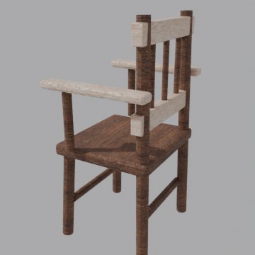Office chair - front view