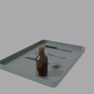 Medical instrument set - front view