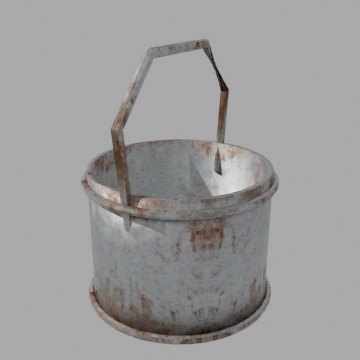 Ore bucket - front view