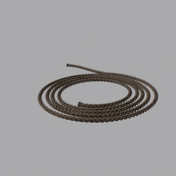 Lariat coil - front view