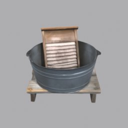 Washtub - front view