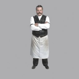 Bartender - front view